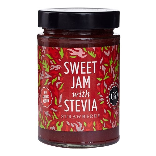 Image of Jordbærmarmelade med Stevia - 330 g