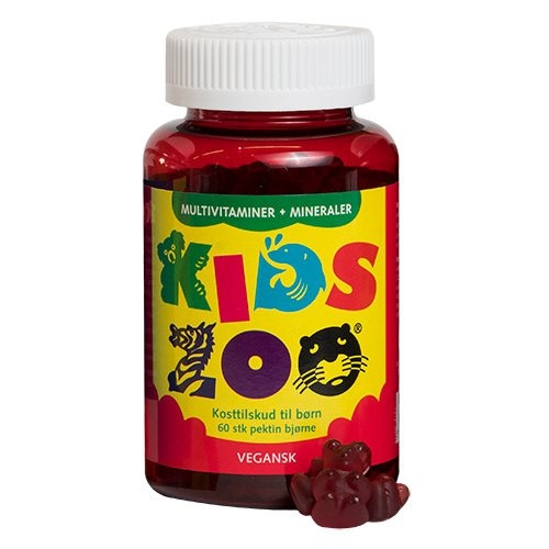 Image of Kids Zoo Multivitaminer + mineraler - 60 tabletter