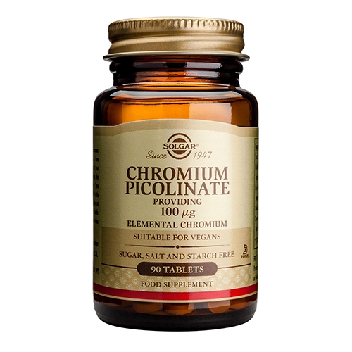 Image of Chrom Picolinat (Chromium) 100mg - 90 tabletter