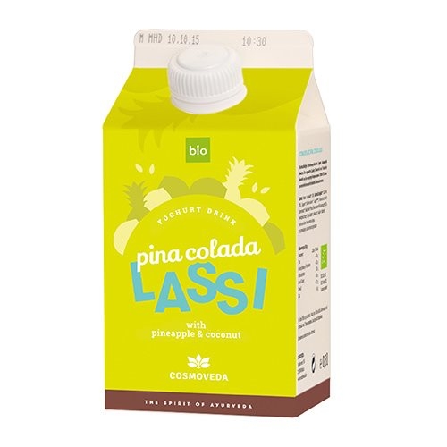 Image of Lassi yoghurtdrik Pina Colada Økologisk - 500 ml.