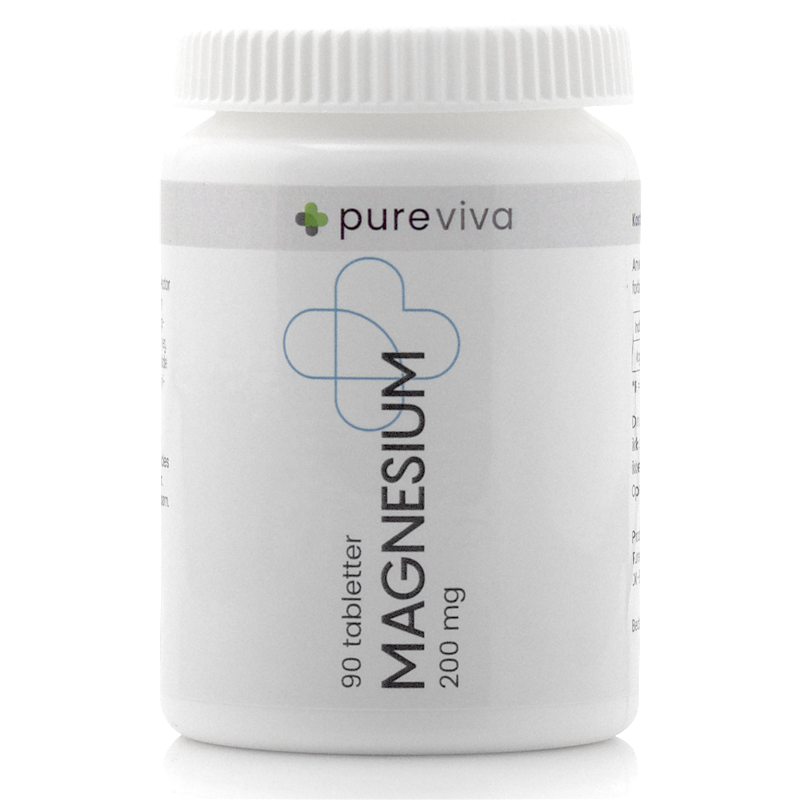 Image of Pureviva Magnesium 200 mg (90 tab)