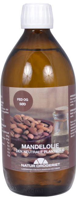 Image of Mandelolie fed sød - 500 ml.