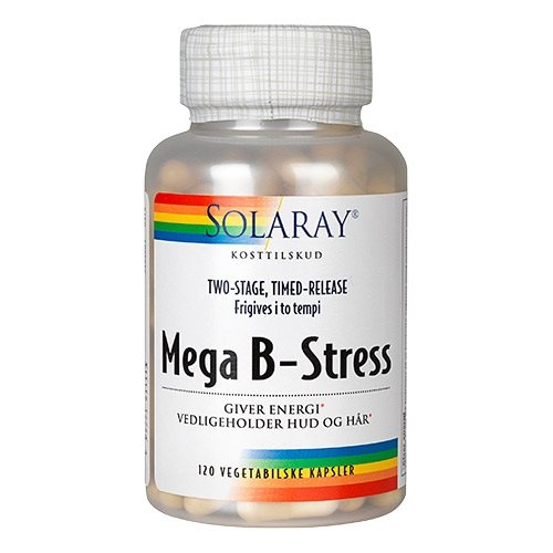 Image of Mega B Stress - 120 kapsler