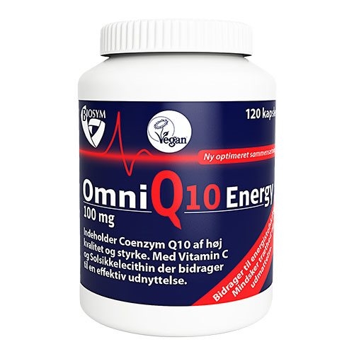 Image of Biosym OmniQ10 Energy 100 mg (120 kapsler)