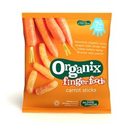 Image of Organix gulerodsticks fra 7 mdr. Øko - 20 gram