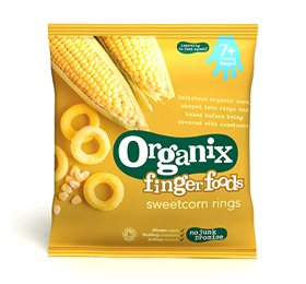 Image of Organix majsringe fra 7 mdr. Øko - 20 gram