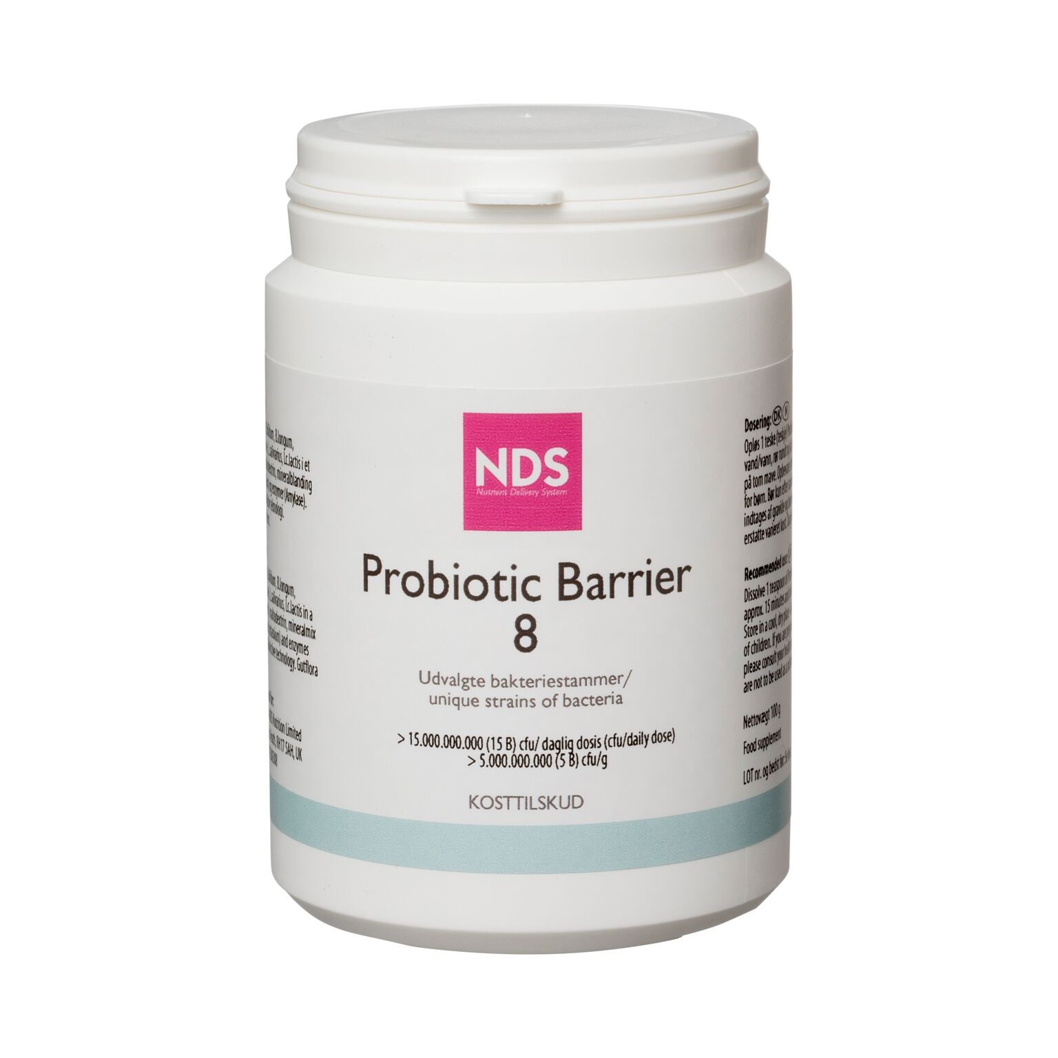 Image of NDS Probiotic Barrier 8 - 100 gram