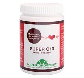 Image of Q10 Super med lechitin 100 mg. - 60 kapsler