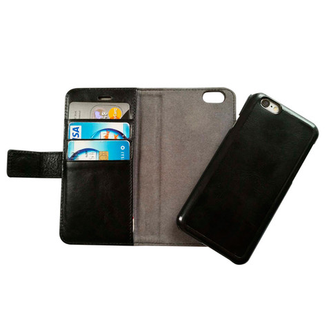 Image of Mobilcover iPhone 6-6s sort Exclusive 2-in-1