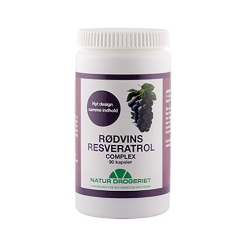 Image of Rødvins-Resveratrol Complex - 90 kapsler