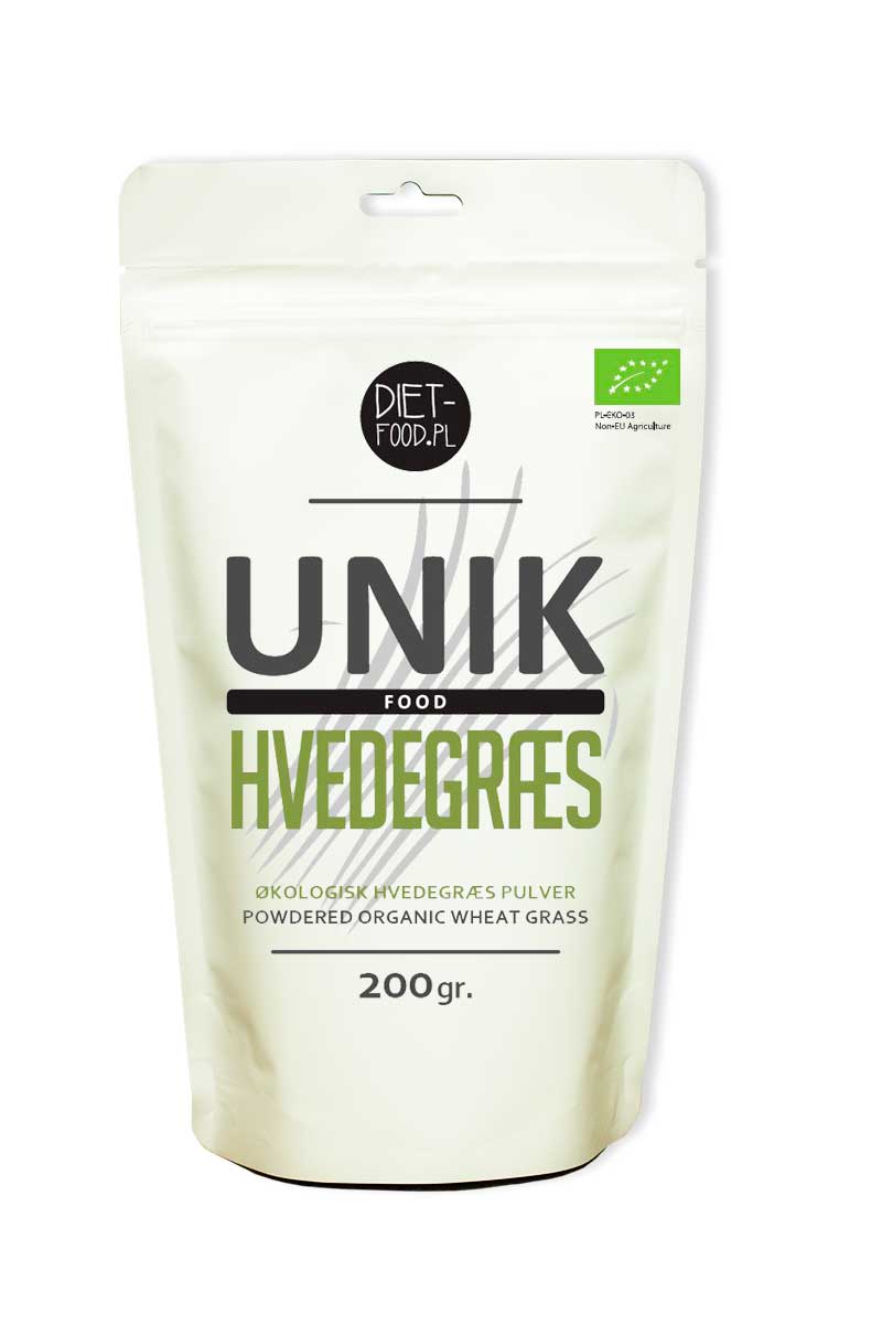 Image of Hvedegræs pulver økologis fra Diet Food - 200 gram