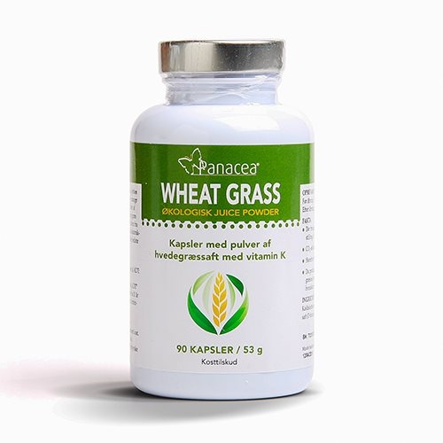 Image of Wheat Grass Raw Food - 90 kapsler